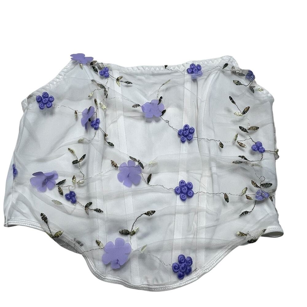 Shien Flower Corset Top size Large